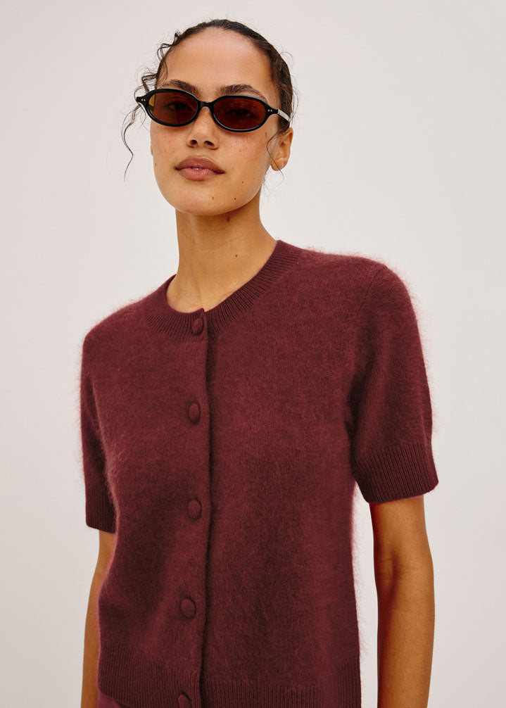 Rails Roman Sweater - Crimson