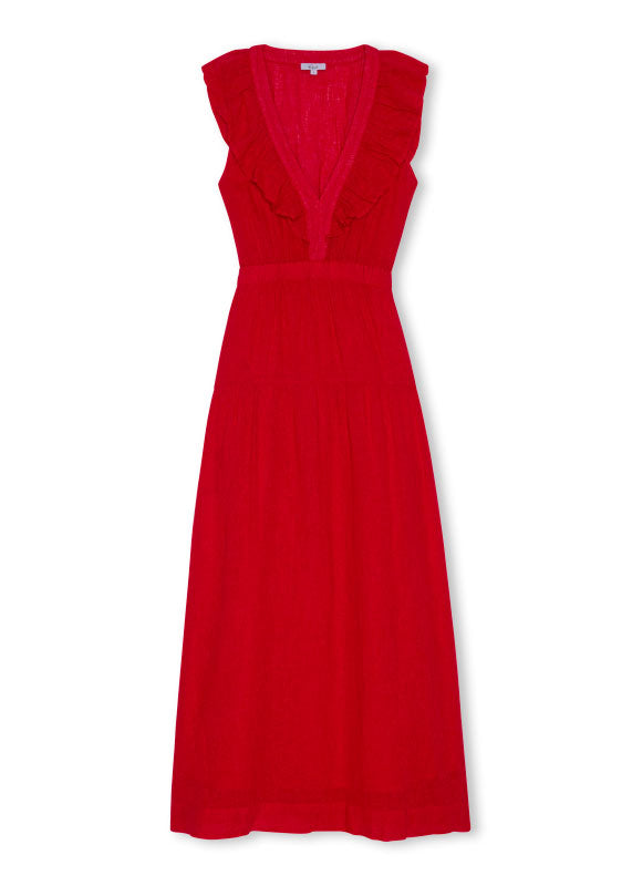 Rails Beaux Dress - Tomato