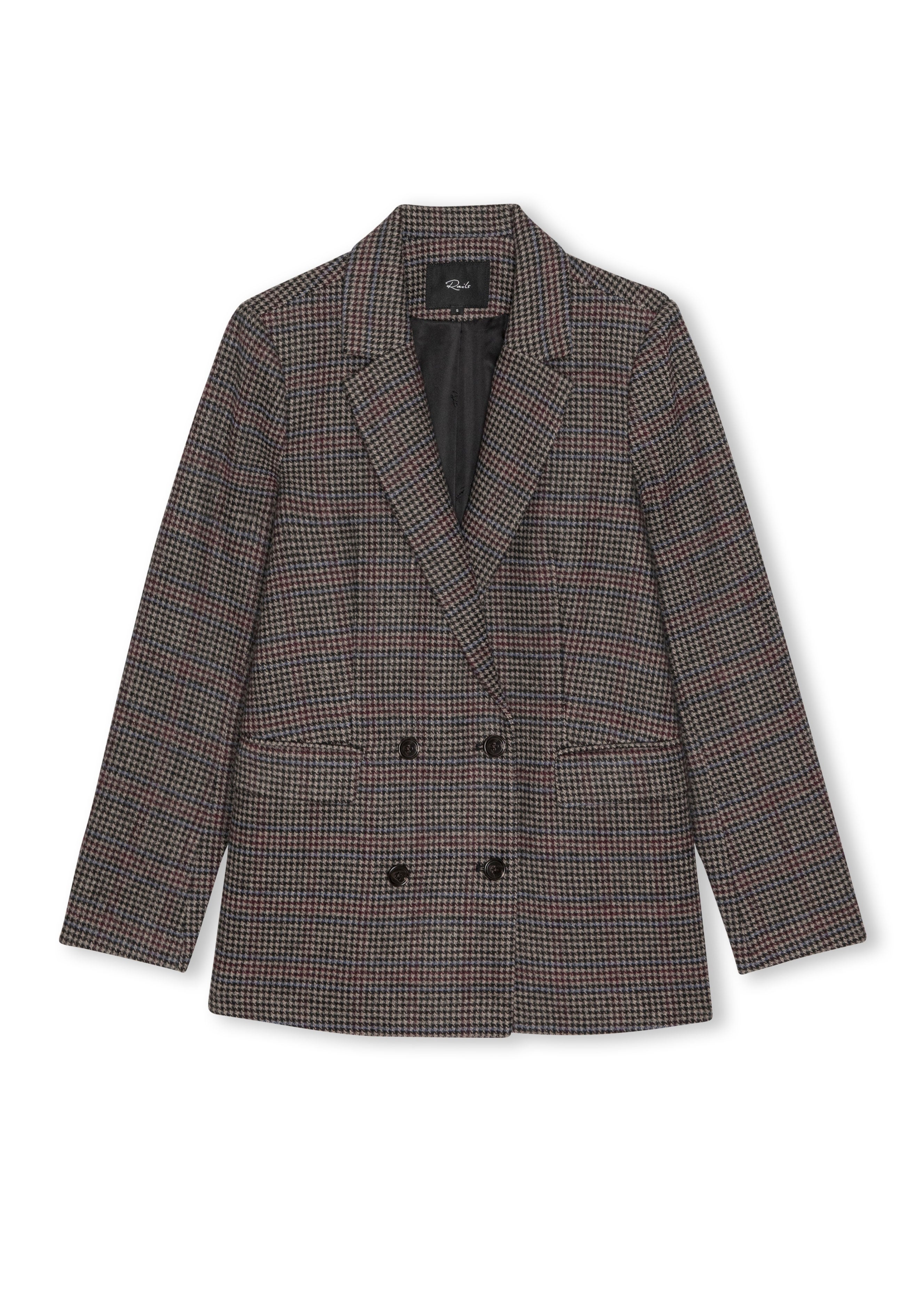 Rails Jac Blazer - Oxford Plum