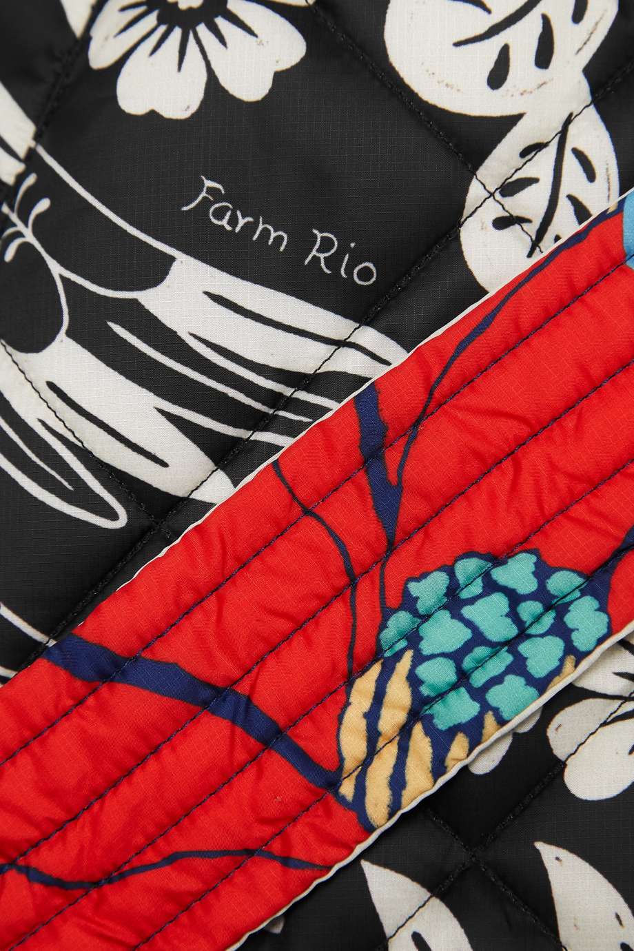 Farm Rio - Floral Graphic Reversible Coat