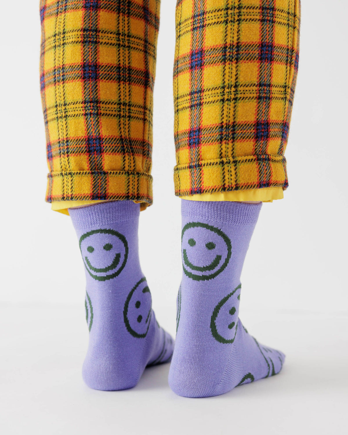 BAGGU - Crew Sock - Lavender Happy