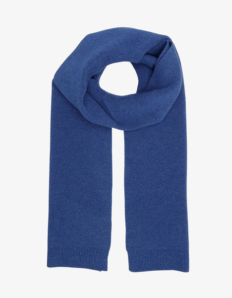 Colorful Standard - Merino Wool Scarf - Royal Blue