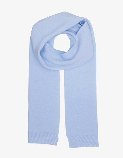 Colorful Standard - Merino Wool Scarf - Polar Blue