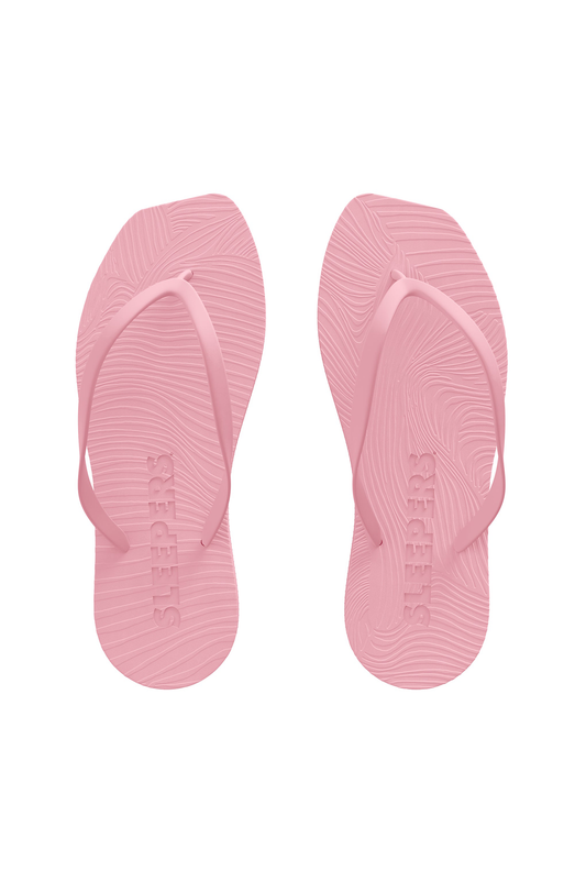 Sleepers - Tapered Pink Sorbet Flip flops