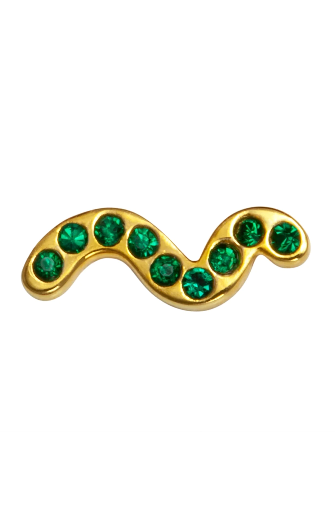 LULU Copenhagen - Snaky Ear Stud - 1pc