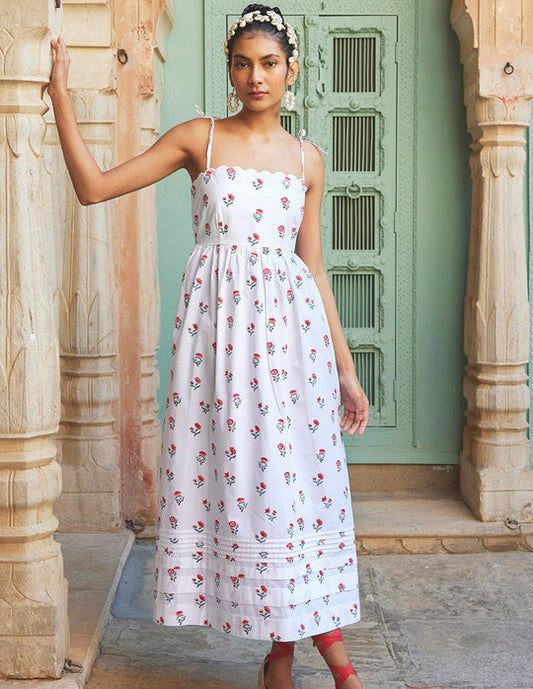 Pink City Prints - Crete Dress - Mini Blossom